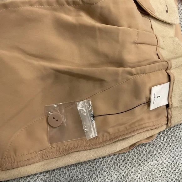 Express High Waist Tan Belted Shorts - Picture 10 of 10